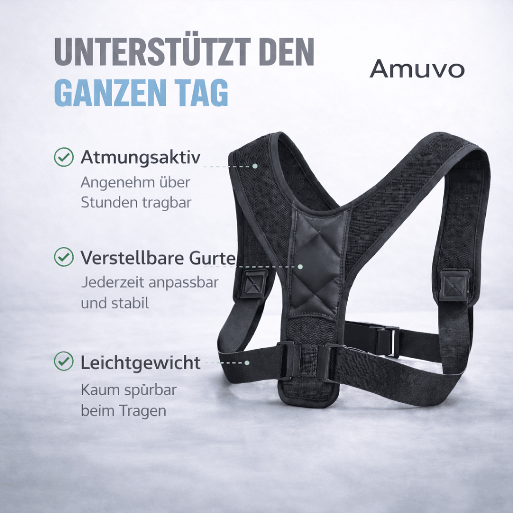 Schluss mit Rückenschmerzen durch falsche Haltung