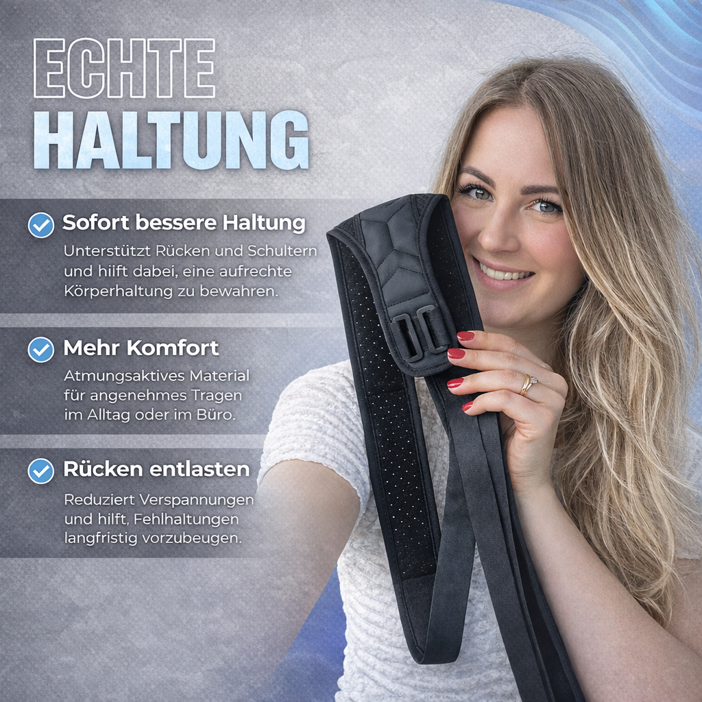 Schluss mit Rückenschmerzen durch falsche Haltung